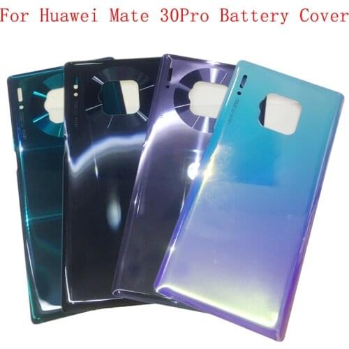 Battery Cover Rear Door Panel Housing For Huawei Mate 30 Pro Back Case Replacement Battery Door with Logo