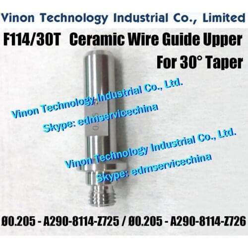F114/45T+F115/45T Diamond Wire Guide Set Parts for 45dg. taper (Ceramic+Diamond type) 0.205/0.255/0.305mm, A290.8112.Z705
