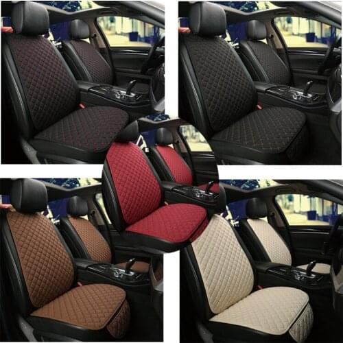 Car Front Seat Back Cushion Car Seat Cover Protector seat Pad Mat Auto Front Automotive interior car Front seat cushion