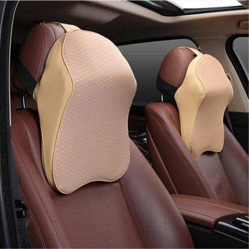 Car Seat Headrest Pad Soft Memory Foam Pillow Head Neck Rest Support Cushion Car interior accessories