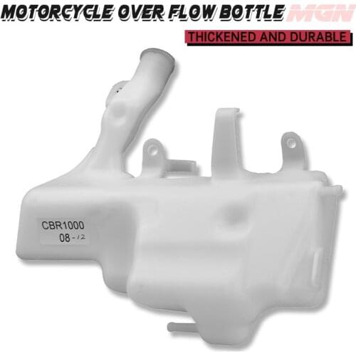 Motorcycle Cooling Radiator Coolant overflow Reservoir Water Tank For Honda CBR600RR 2003-2015 CBR1000RR 2004-2012 CB400 VTEC