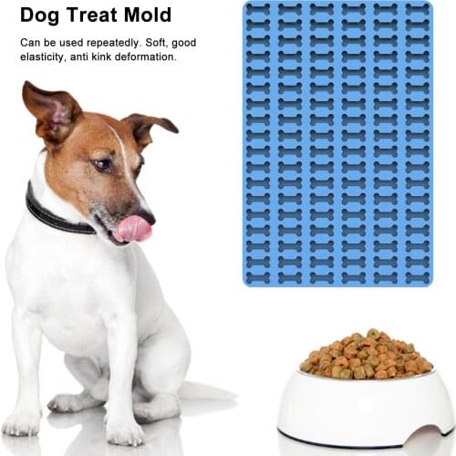 DIY Flexible Silicone Dog Food Biscuit Mould Chocolate Pet Dog Treats Pan Gummy Candy Cake Baking Mold Stars Bones Fish Molds