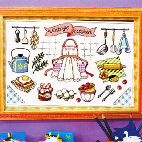 Cross Stitch Set Chinese Cross-Stitch Kit Embroidery Needlework Craft Packages Cotton Fabric Floss New Designs EmbroideryG183