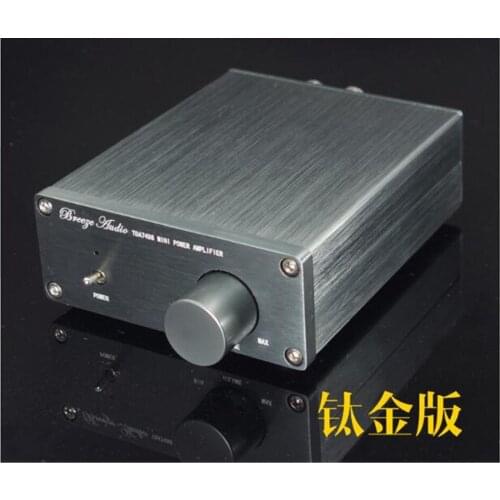 Titanium version TDA7498E low distortion digital power amplifier 160WX2 high power Super TPA3116