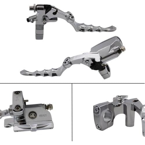 Brake Clutch Pump Lever Motorcycle Hydraulic Master Cylinder 1"for Honda Yamaha