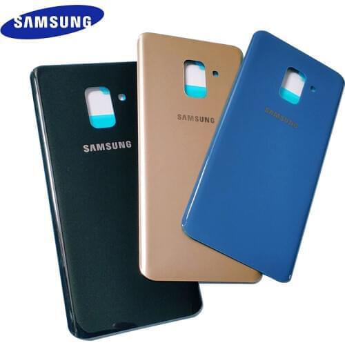Samsung Galaxy A8 2018 Back Cover Rear Glass Housing Case Battery Cover Replacement For Galaxy A8 2018 A530 A530F Phone Case
