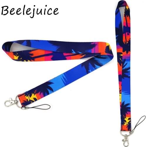 100pcs Beach Mobile phone lanyard For keys ID Card Pass Gym USB badge holder DIY Hang Rope Tags Strap Neck Lanyards