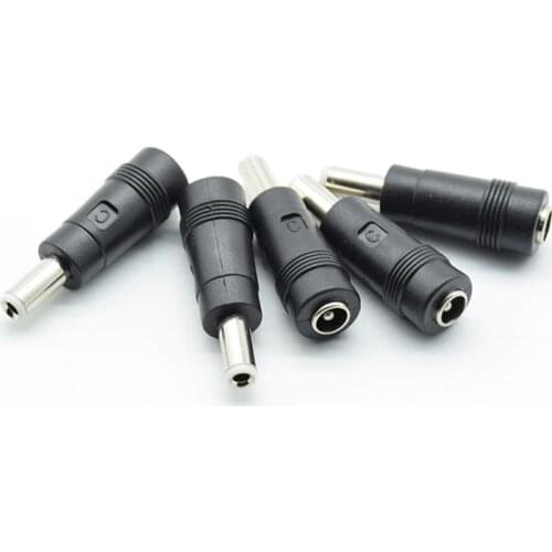 5pcs/lot 5.5 x 2.1 mm female to 5.5 x 2.5 mm male DC Power Connector Adapter Laptop 5.5*2.1 to 5.5*2.5