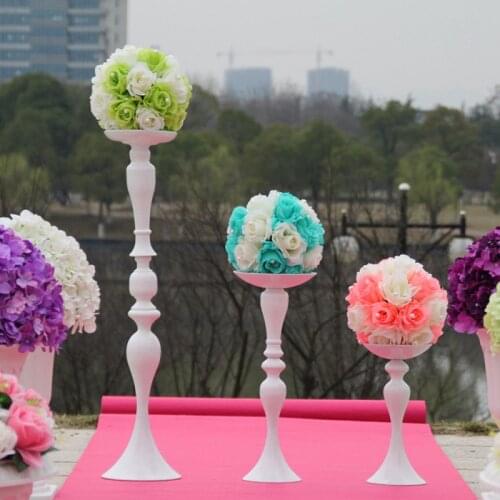 73cm/28.7" wedding T-stage road guide mermaid candle stick road guide white road lead 10pcs/lot wholesale wedding decoration