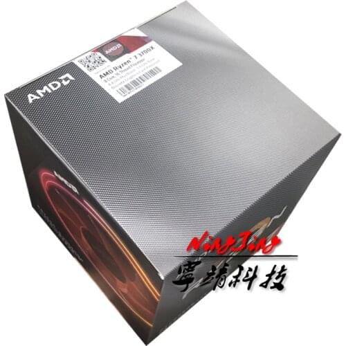 AMD Ryzen 7 3700X R7 3700X 3.6 GHz Eight-Core Sixteen-Thread CPU Processor 7NM L3=32M 100-000000071 Socket AM4 new and with fan
