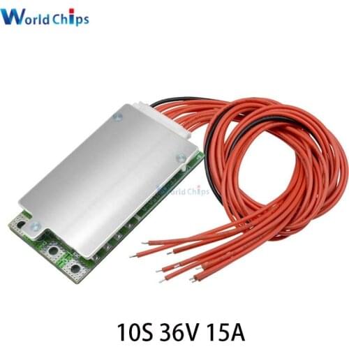 BMS 10S 36V 15A 20A 35A Lithium Battery Protection Board PCB Li-ion BMS Battery Balancer PCM Suit For Ebike Electric Bicycle