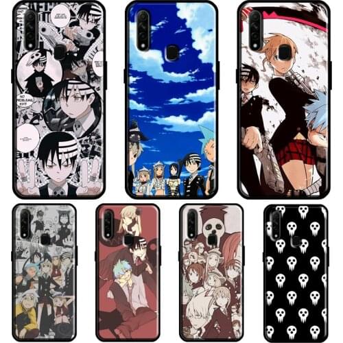 Hot anime Soul Eater For OPPO A15 A1K A3S A5S A52 A72 A91 A83 A93 Find X3 Pro Reno 2 Z A5 A9 A31 A53 2020 Case