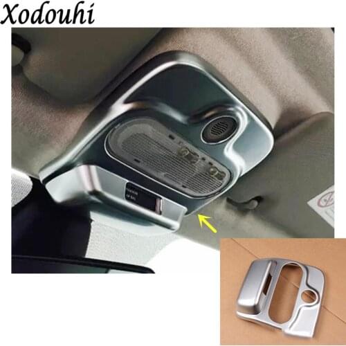 For Benz Smart Fortwo 2015 2016 2017 2018 Car Styling Front Head Read Reading Switch Light Lamp Stick Frame Roof Trim Part 1pcs