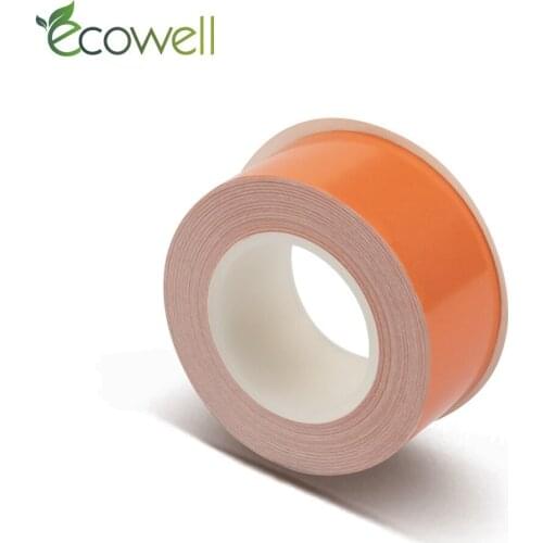 Ecowell 15mm*4m LP15R Red label Stickers for King Jim TEPRA Lite Tape Thermal Label replace for KingJim label maker LR5 LR30