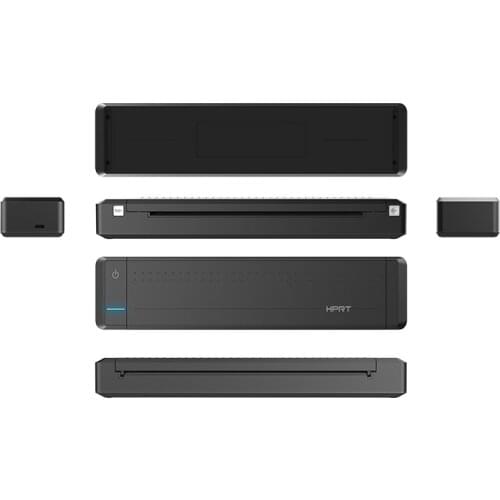 HPRT MT800 Mini Printer for A4 Paper Bluetooth USB Home Business Office Work Homework With Built-in Battery Iphone Huawei Xiaomi