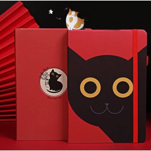 Kawaii Cat Diary B6 Notebook and Journal Paper Notepad Office School Staionery Sketchbook Agenda Planner Organizer Note Book Kit