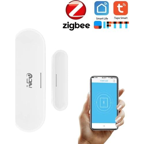 Neo Coolcam ZigBee Door Window Sensor Home Office Smart WiFi Door Sensor Mobile Phone App Control Window Alarm