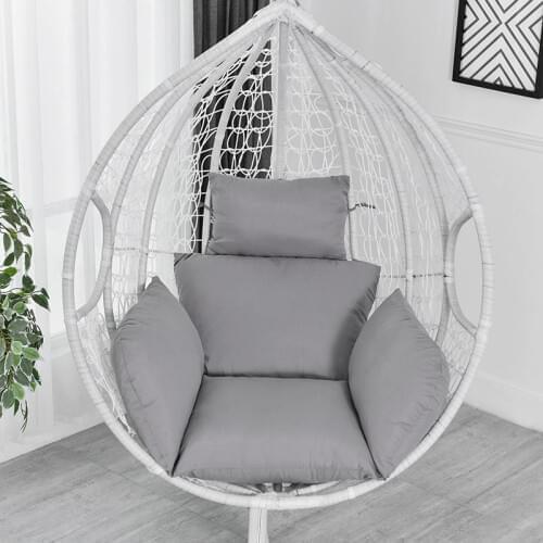 New Seat Cushion Hanging Basket Chair Cushion Swing Seat Removable Thicken Cushion Outdoor Drop Shipping(not Including Chair)