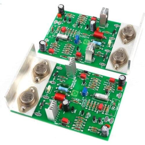 One Pair Assembeld NCC200 Power Amplifier Board Base On UK NAIM NAP250 / 135 Amp
