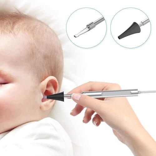 Otoscope Medical 1080P Ear Scope Camera HD Earwax Endoscope USB Inspect Cam Ear Care Cleaner Tool with 4.3 inch Screen for Phone