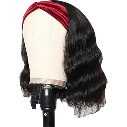 Body Wave Short Bob Wigs Full Machine Made Wigs Heat Resistant Short Wavy Wigs For Black Women
