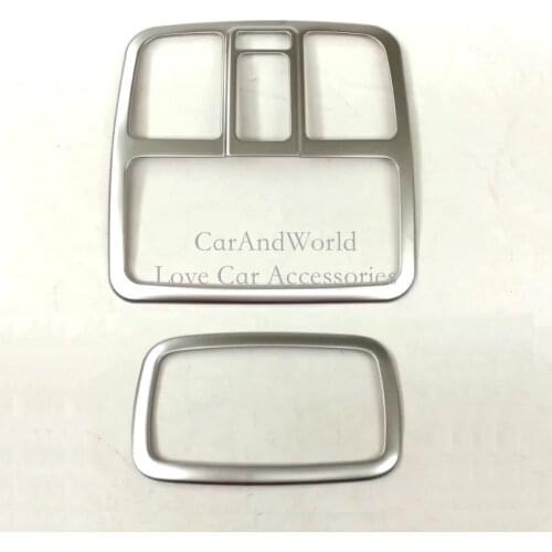 For Hyundai Tucson ix35 Front Rear Read Lights Lamp Cover Trims Interior ABS Chrome Garnish 2011 2012 2013 2015 Car Accessories