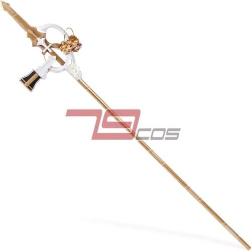 Hot Game Azur Lane Perseus Wand Cosplay Weapon Halloween Carnival Custom Hand Made Prop Toys Birthday Gifts