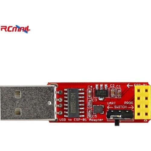 RCmall USB to ESP8266 ESP-01 Wireless Wifi Adapter Module Wi-Fi CH340G driver FZ2667