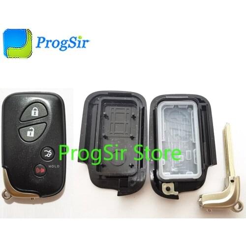 4 Button Smart Remote Key Shell Carcasa For Lexus