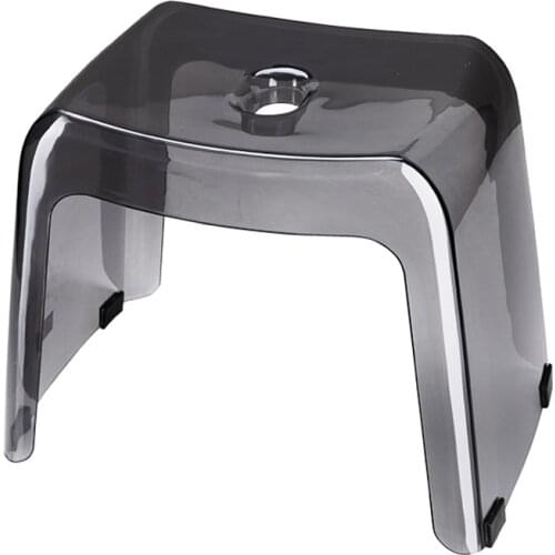 PCTG Bathroom Stool Thickened Non-Slip Low Entrance Shoe Changing Children Adult Bathing Square