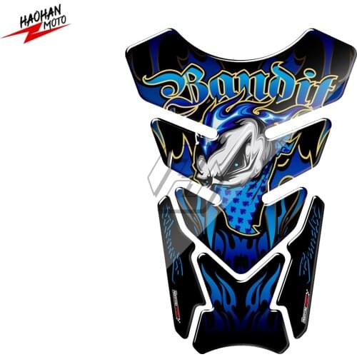 For Suzuki Bandit 600 650 1200 1250 650S 600S ABS Tank Pad Protector Sticker for Bandit Tankpad