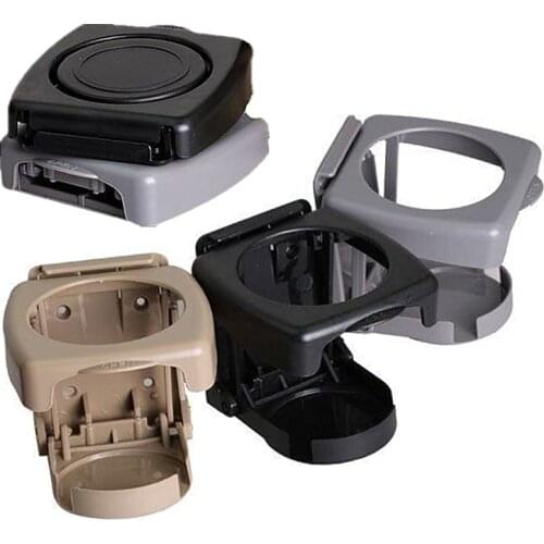 Universal High-quality Folding Car cup holder Black Drink Holder Multifunctional Drink Holder Auto Supplies Car Cup Car 1pcs