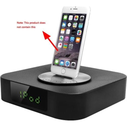 Speaker Bluetooth Alarm Clock Radio Speaker Multifunctional Audio Charging Base Bedside Alarm Clock Desktop Bluetooth Speaker