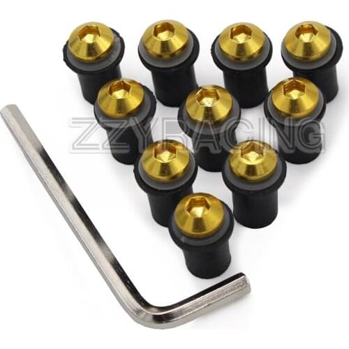 Windscreen Bolts Screws Nuts Washers For BMW S1000RR 2011 - 2018 12 13 14 15 16 17, Aftermarket Windshield Hardware Installation