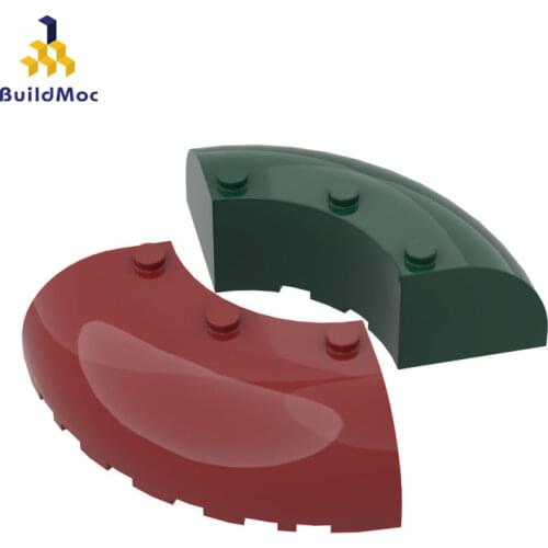 BuildMOC 87559 Cambered corner 6x6x2 ldd87559 For Building Blocks Parts DIY Educational Creative gif