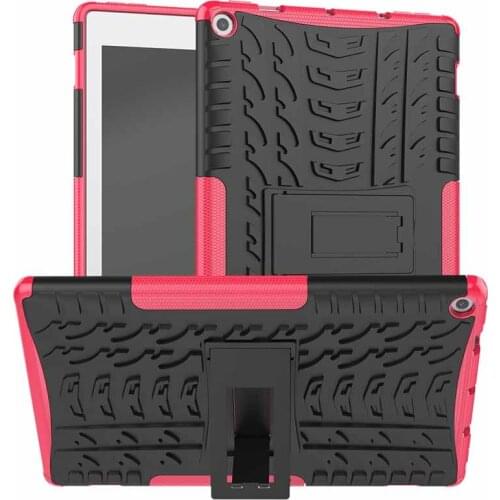 Case for Amazon Fire HD 10 HD10 2019 2017 Stand Cover Shockproof Rubber Bumper Dual Layer Armor Cover
