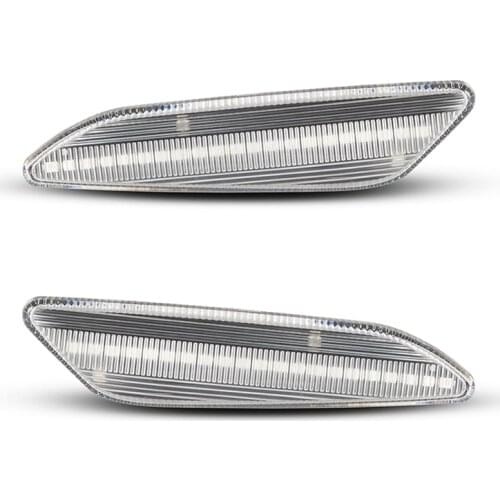 2Pcs Dynamic LED Side Marker Turn Signal Light For Alfa Romeo 147/156 For Fiat Tipo For Lancia Delta 3 Ypsilon Canbus Error Free