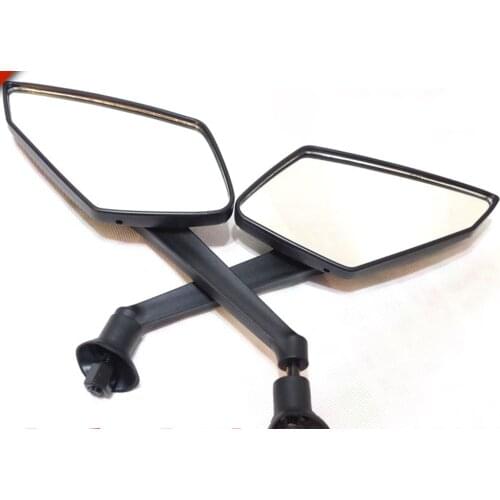 E0151 8MM Motorcycle Scooter Racers Reaviews Rear View Side Mirrors for KAWASAKI Z750 Z1000 Versys 650 ZRX1200 KLE400 KLE500