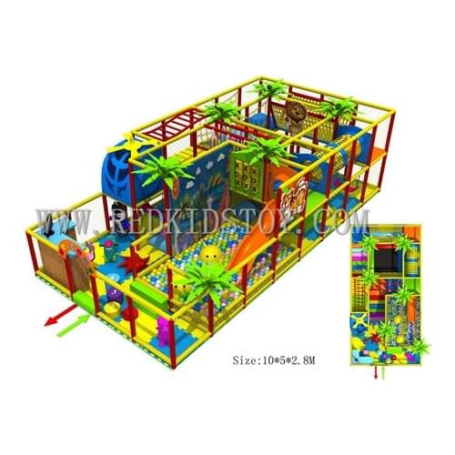 Exported to Ireland Eco-friendly Indoor Play System Nursery Playground for Kids 151016g