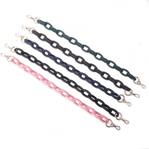 Resin Purse Chain Handles for Bag Strap Replacement Shoulder Straps Purses Making Accessory