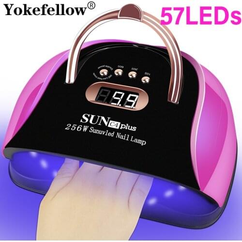 UV LED Nail Lamp For Manicure 57 LEDs Fast Curing Gel Polish Drying Lamp For Nails Dryer Professional UV Lamp For Manicure