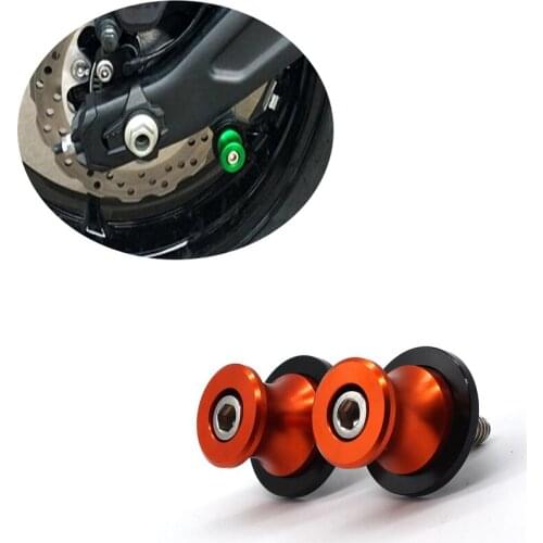 Motorcycle spool slider rear bracket screw 10mm for KTM Duke 125 250 390 Enduro SMC for Kawasaki Ninja 250R 300R 400R 650R