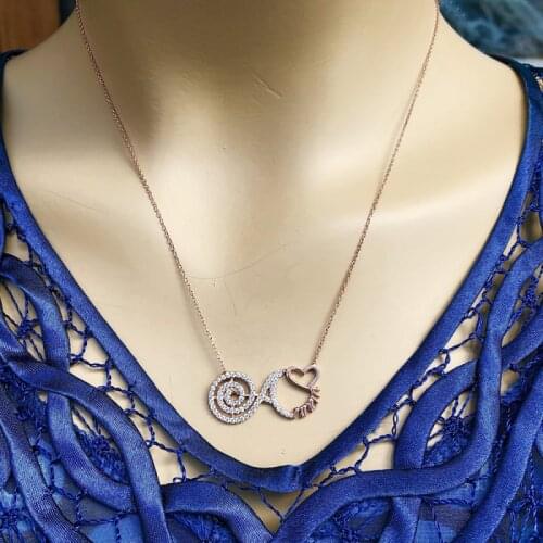 My Mother 925 Sterling Silver Necklace Women Girls Gift Jewelry Accessories Fashion Handmade Elegant Chain