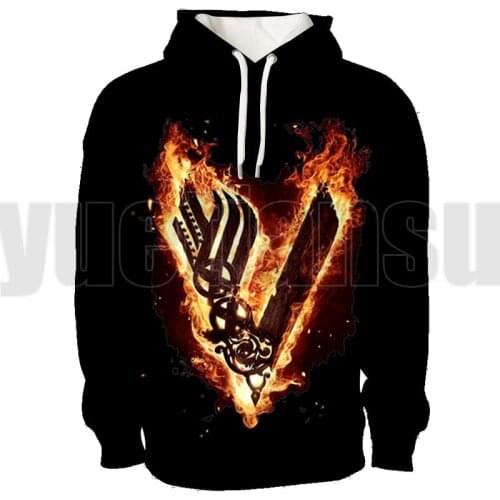 2021 New Hot Game 3D Print Yggdrasil Norse Tree of Life Viking Symbol Norse Myth Odin Unix Streetwear Girls Boys Pullover Hoodie