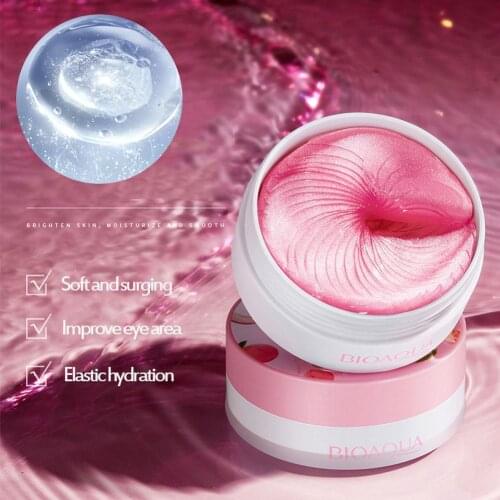 Peach Hexapeptide Eye Mask Deeply Moisturizes Relieves Puffiness Anti Aging Eye Patches Firming Brighten Skin Eye Care Masks