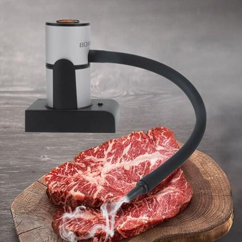 Smoke Infuser Cold Smoking Gun BBQ Smoker Easily Use Indoor Cooking Tool