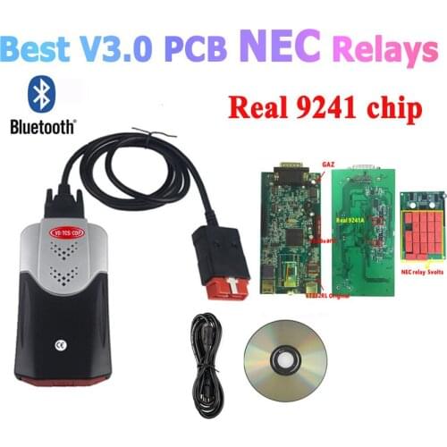 Red 21 relays V3 V3.0 PCB Board New Vci Vd Tcs Cdp Pro Plus with Bluetooth for Delphis vd ds150e cdp Cars / Trucks OBD2 Scanner