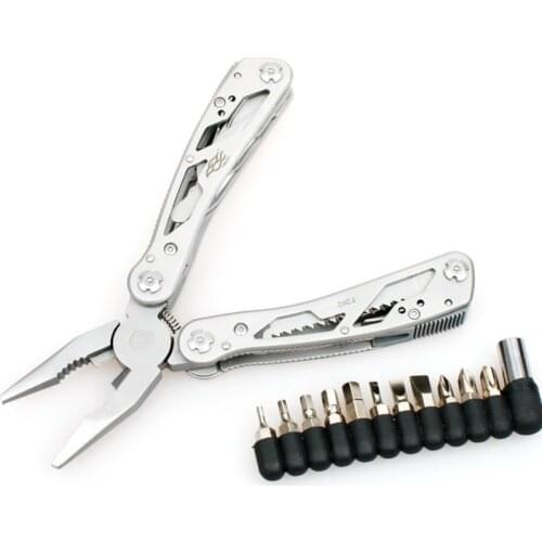 Ganzo 26 In 1 Stainless EDC G202 Stainless Steel 440C Outdoor Wire Cutter Portable Mini Folding Knife Hand Tool Multi Plier