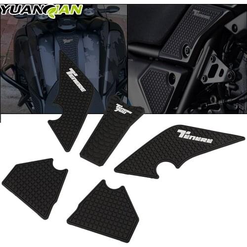 Tenere700 Rally Motorcycle For YAMAHA Tenere 700 T7 2019 2020 2021 Accessories Side Fuel Tank Stickers Waterproof Pad Stickers