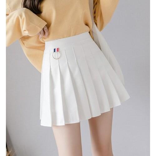 Women Clothes High Waist Cosplay Women Skirt Kawaii Pleated Short Skirts Japanese Korean School Uniform Girl Sexy Mini Skirt